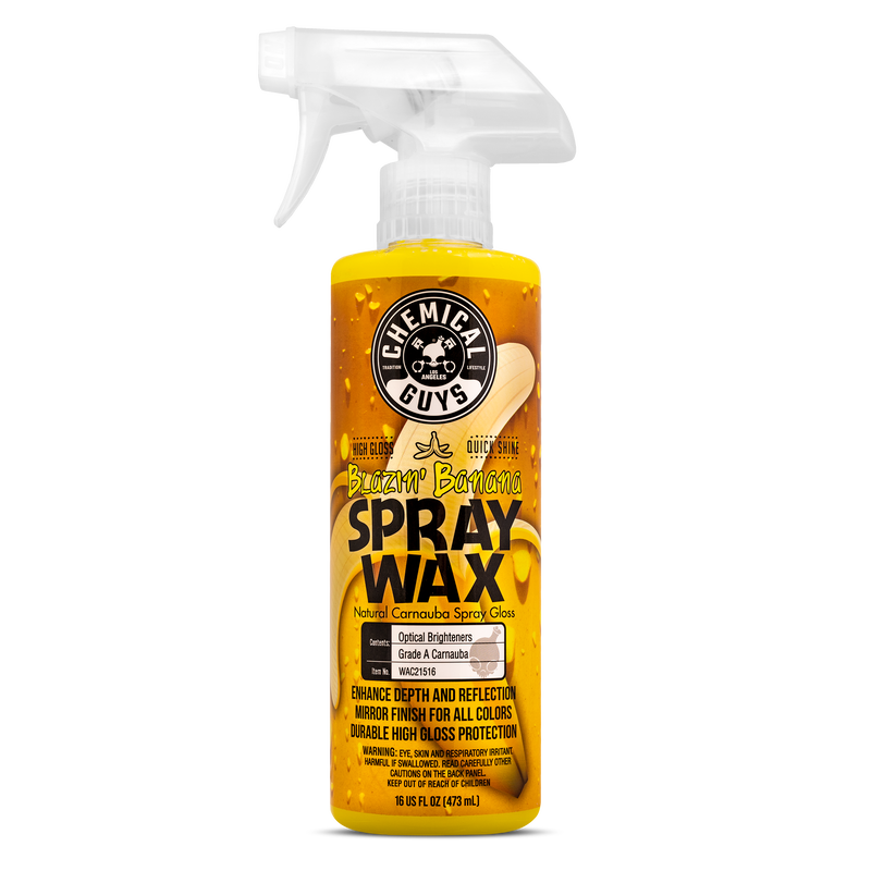 Chemical Guys Blazin' Banana Carnauba Spray Wax 473mL