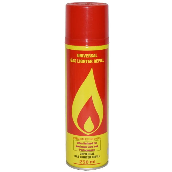 Butane Gas Lighter Refill 250Ml