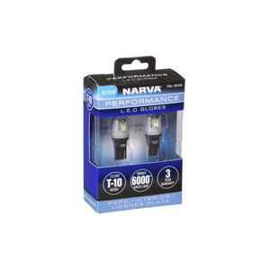 Narva 12/24V T10 Wedge LED Globes 2 per pack