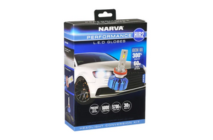 Narva HIR2 12/24V LED Performance Globe Kit Twin Pack