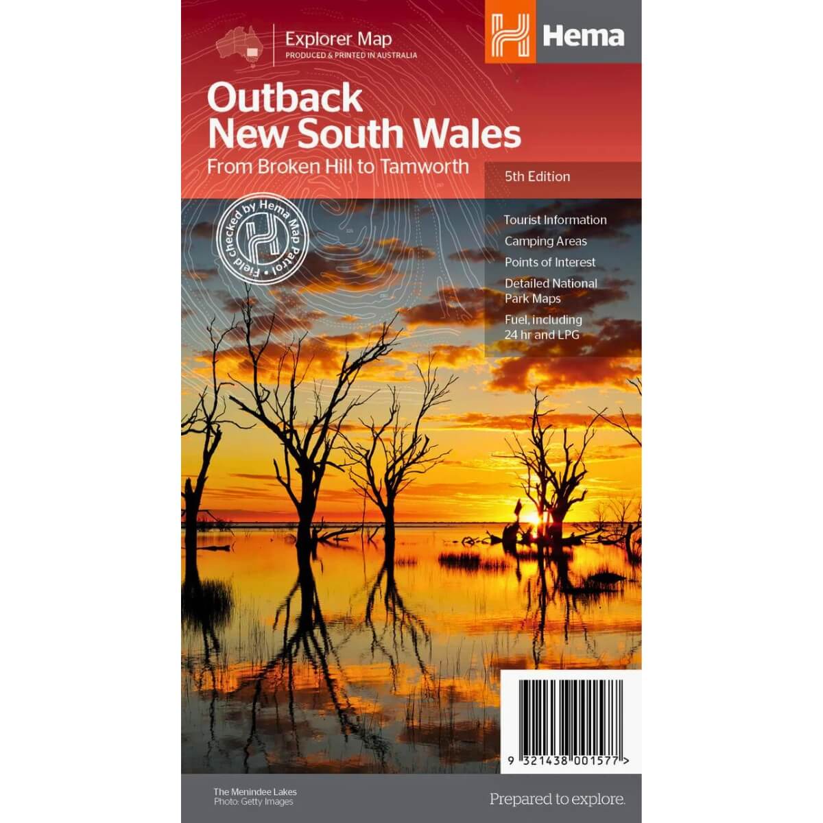 Hema Outback New South Wales Map