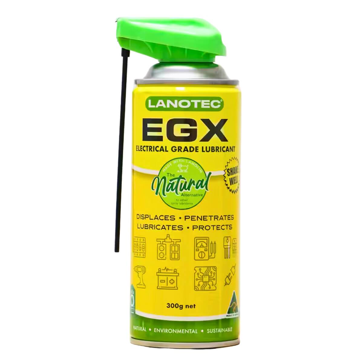 Lanotec Electrical Grade Lubricant EGX Aerosol 300g