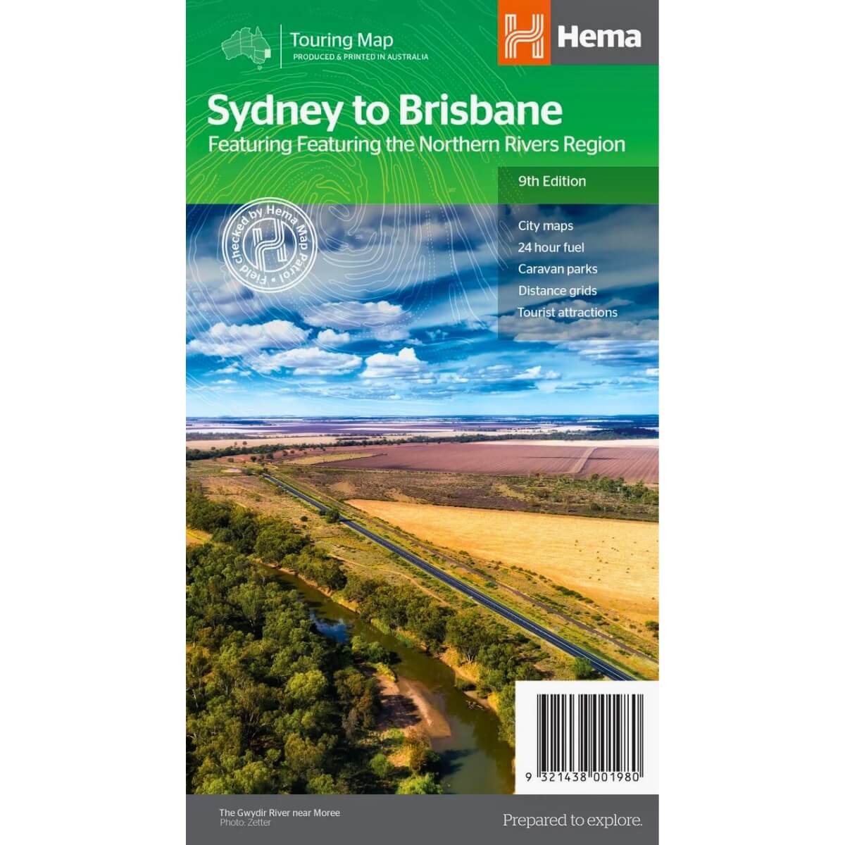 Hema Sydney to Brisbane Touring Map 9th Edition