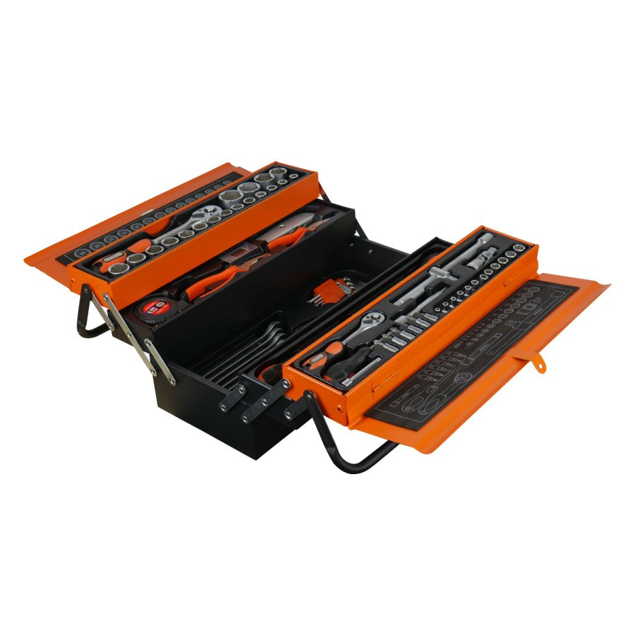 Tool Kit Chrome Vanadium With Cantilever Case 85 Piece