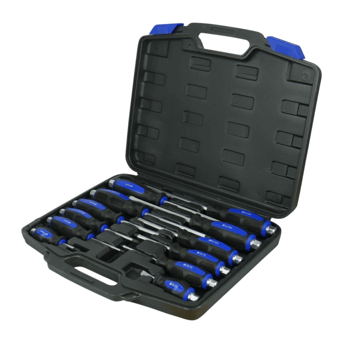 Screwdriver Set With Storage Case 12 Piece