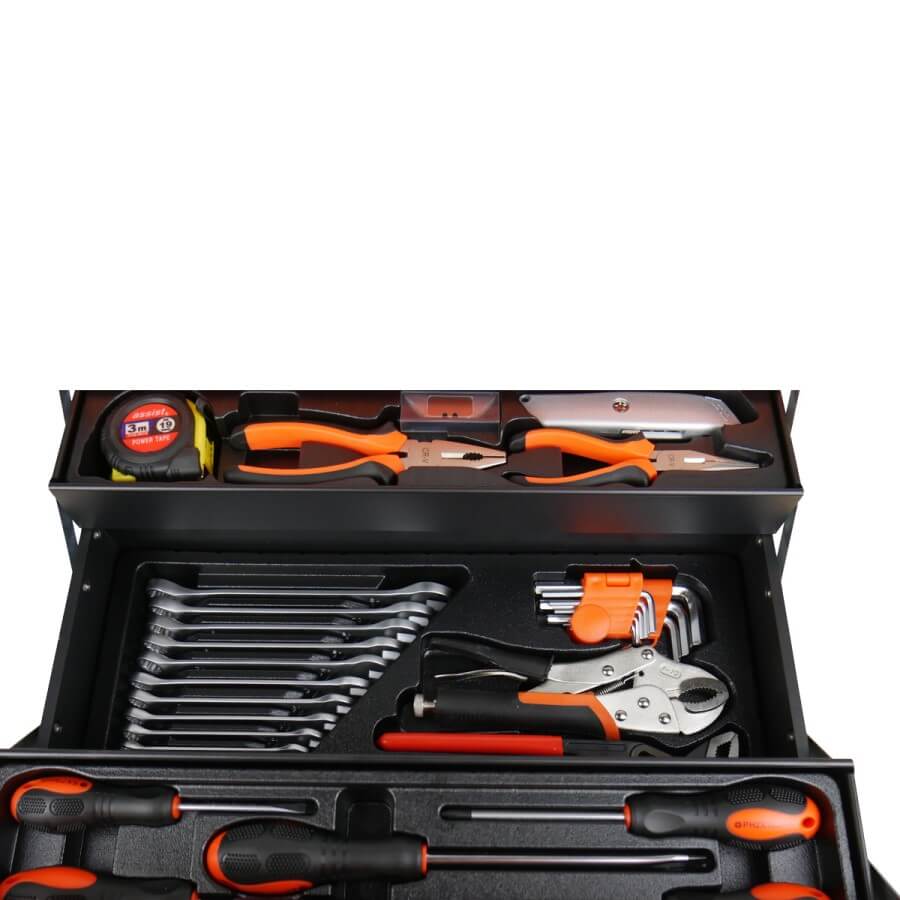 Tool Kit Chrome Vanadium With Cantilever Case 85 Piece