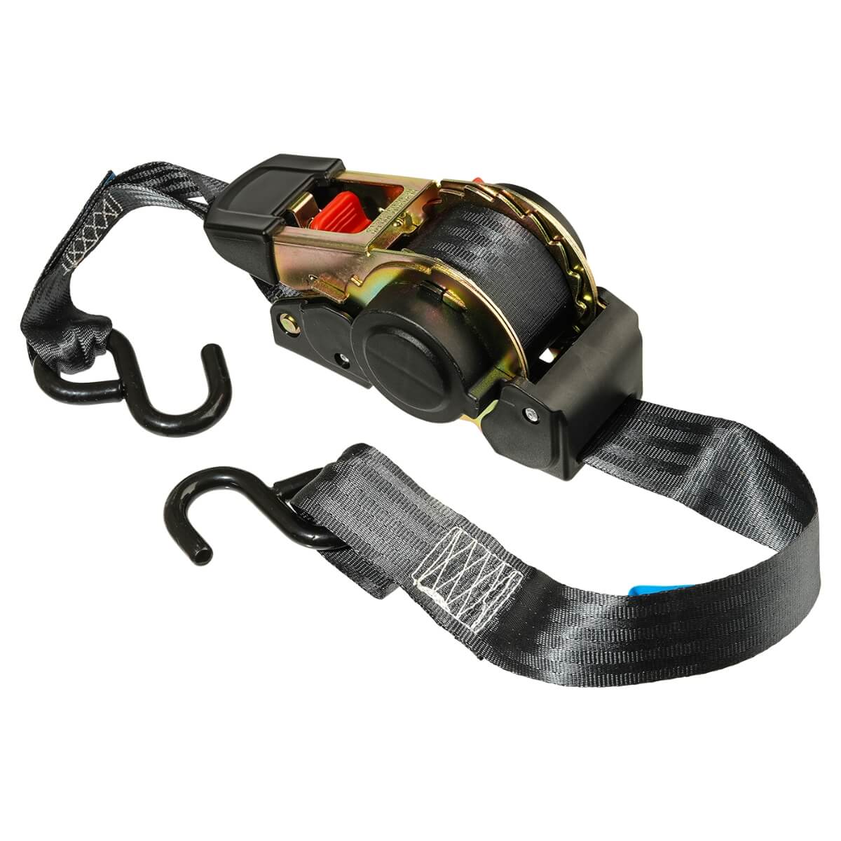 Retractable Ratchet Tie Down 500kg 38mm x 4m