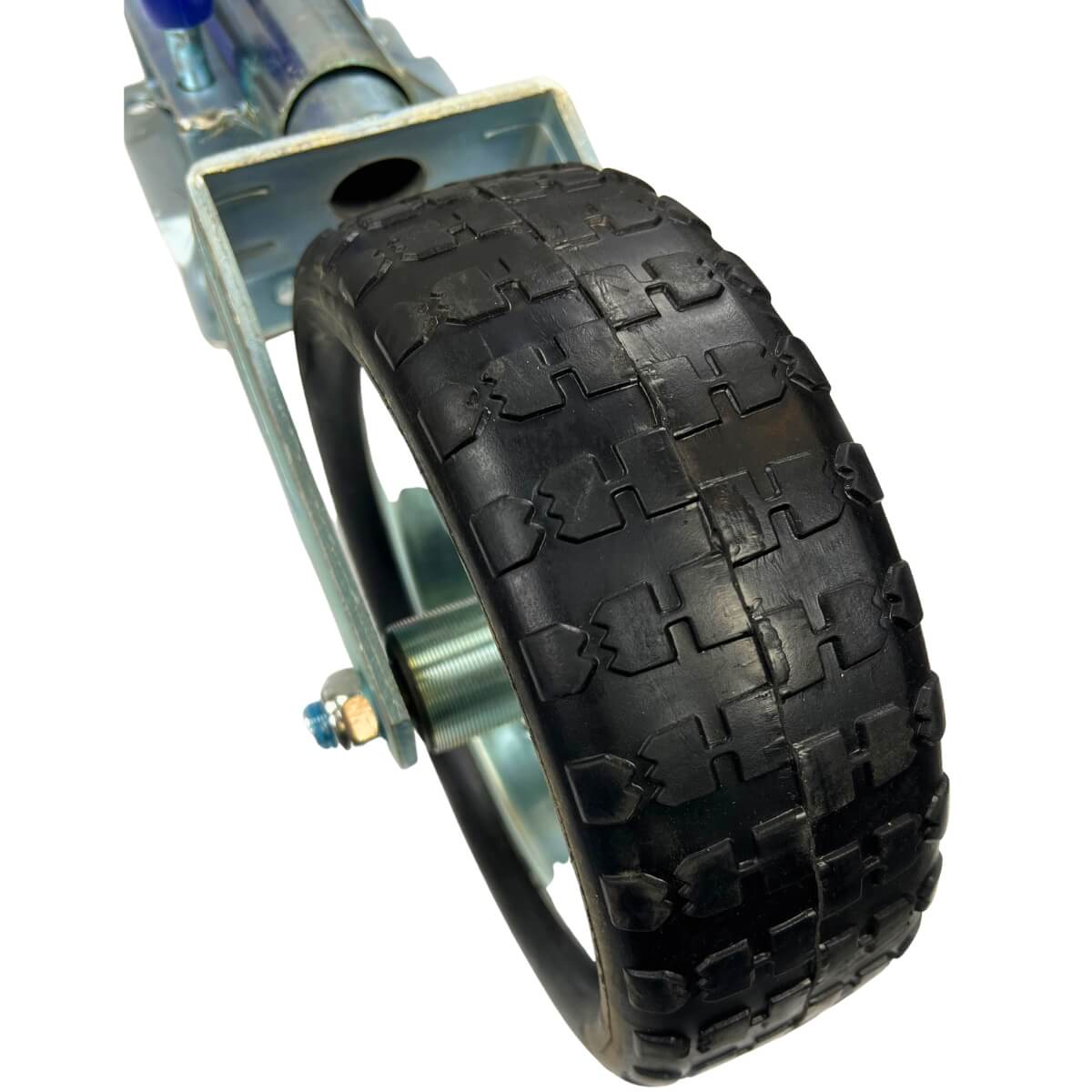 Jockey Wheel 10" Inch Swivel Metal Rim and 85mm wide tyre