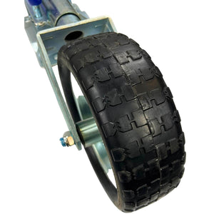 Jockey Wheel 10" Inch Swivel Metal Rim and 85mm wide tyre