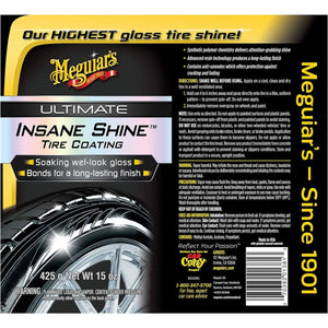 Meguiars Ultimate Insane Shine Tyre Coating 425g