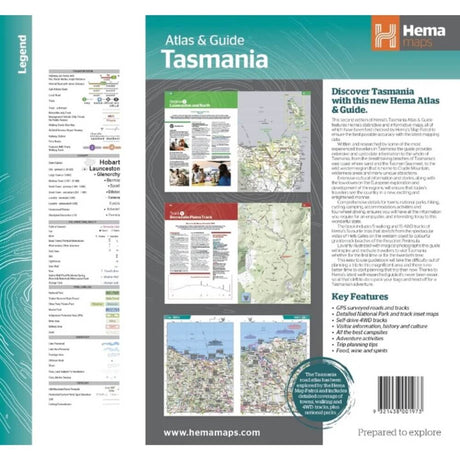 Hema Tasmania Atlas & Guide