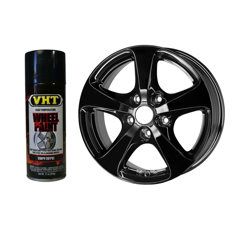 VHT High Temperature Wheel Paint Gloss Black 312g