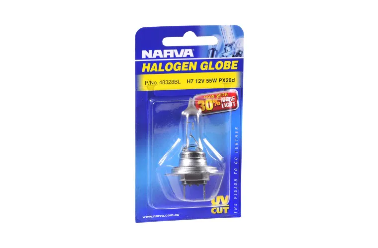 Narva 12V H7 55W Halogen Headlight Globe