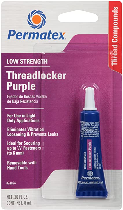 Permatex Low Strength Purple Theadlocker 6ml