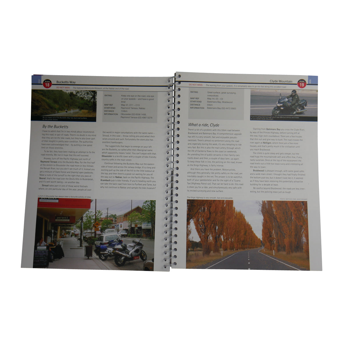 Hema Australia Motorcycle Atlas with 200 Top Rides