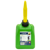 Scepter 5L Squat Fuel Jerry Can Green