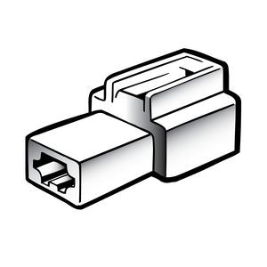 Narva 1 Way Female Quick Connector Housing (10 Pack)