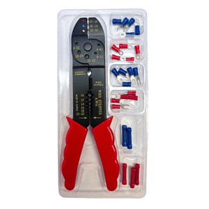 Crimping Tool with 25 Insulated Terminals