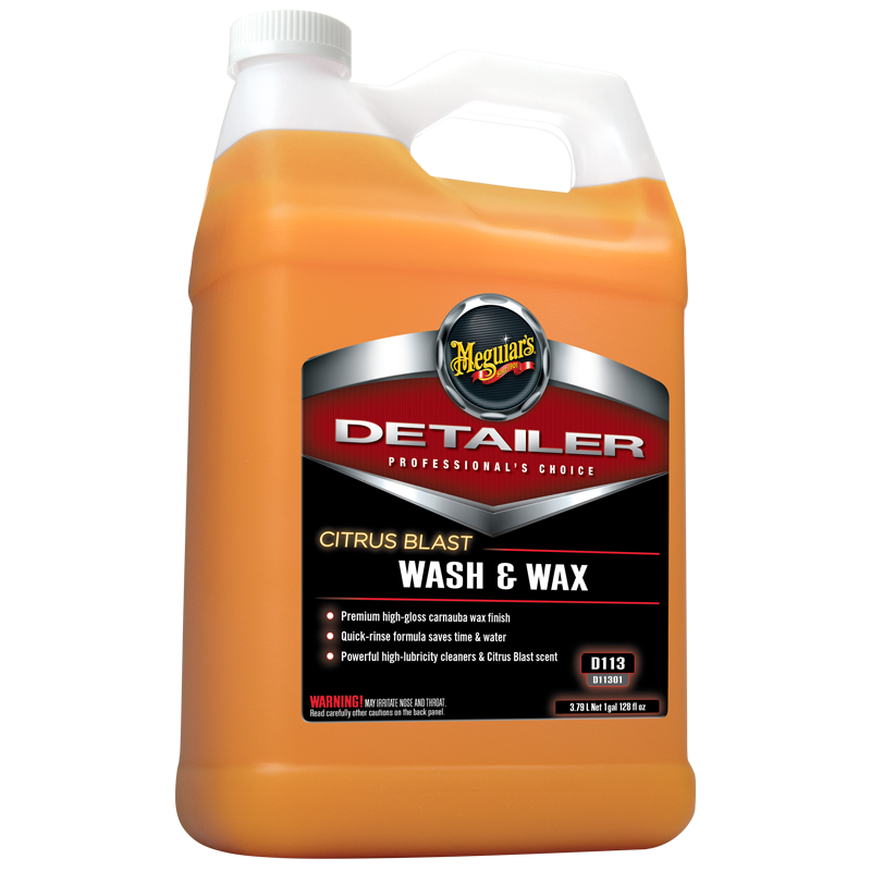 Meguiars D113 Citrus Blast Wash and Wax 3.8L