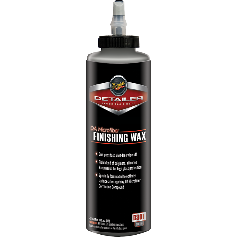 Meguiars D301 DA Microfibre Finishing Wax 473mL