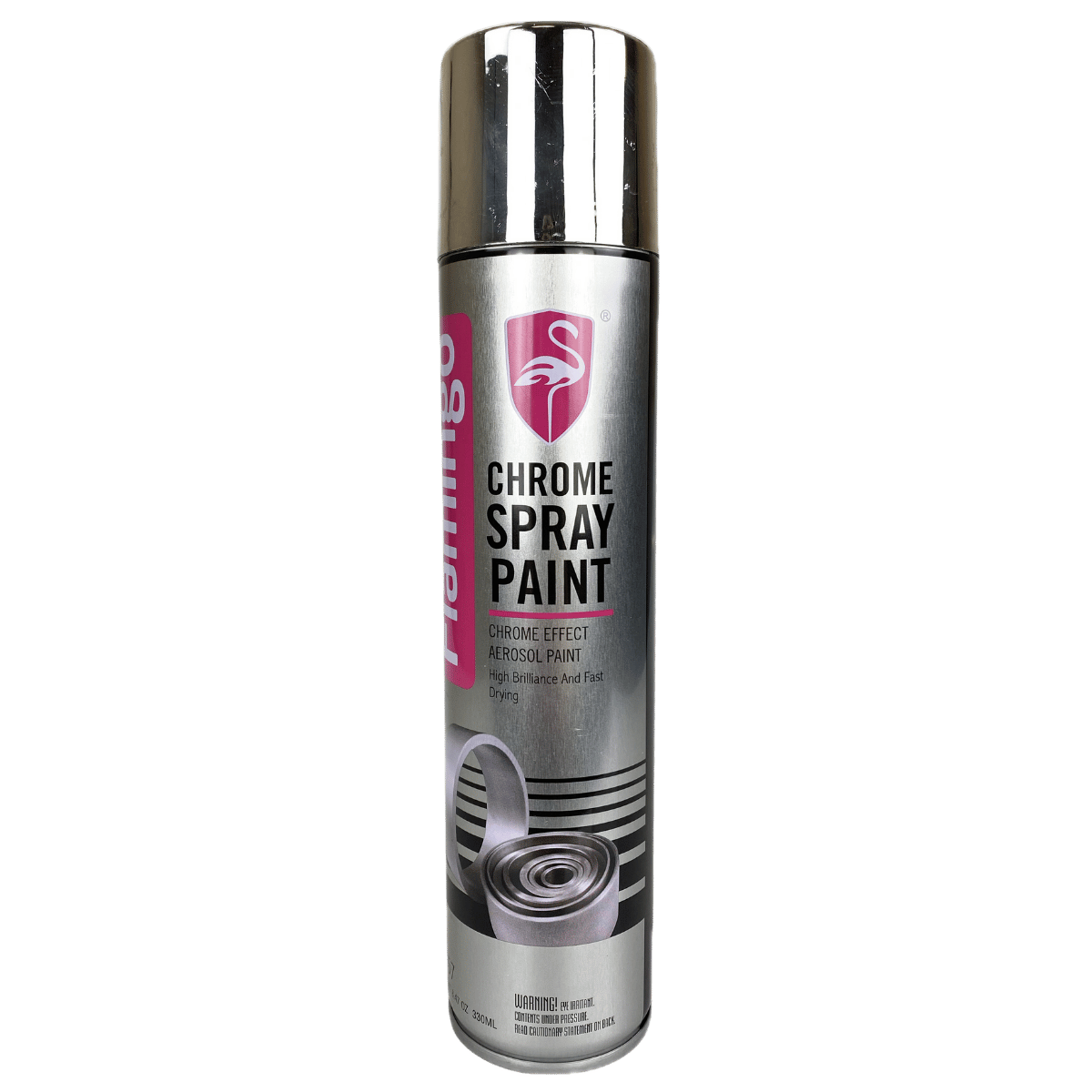 Flamingo Chrome Aero Spray Paint 330mL