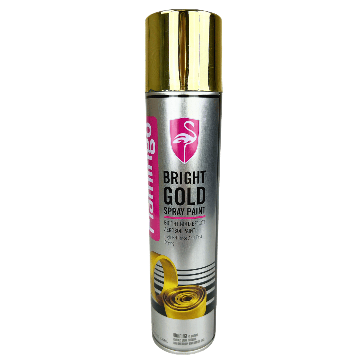 Flamingo Gold Aero Spray Paint 330mL