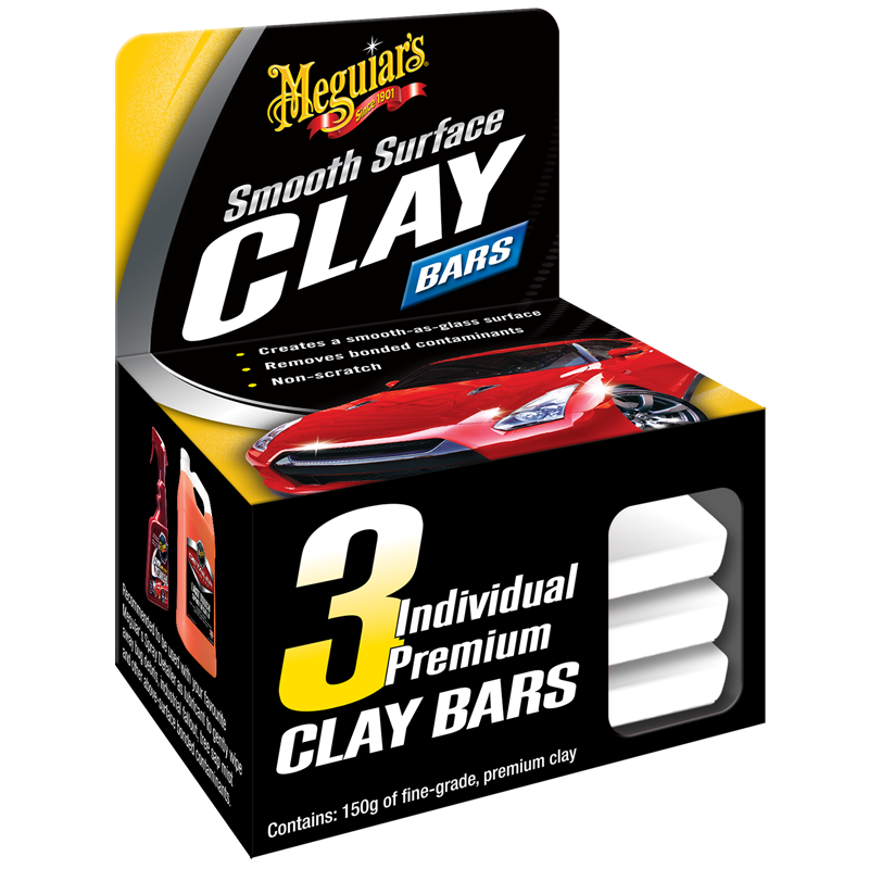 Meguiars Clay Bar 3x50g Kit