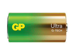 GP Ultra Alkaline C Battery Pack of 2