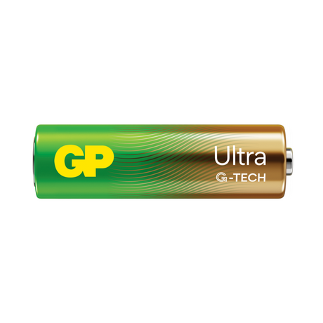 GP Ultra Alkaline AA Battery Pack of 4