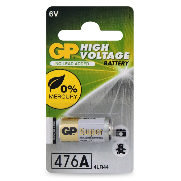 GP High Voltage Alkaline 6 Volt Battery GP476AC1