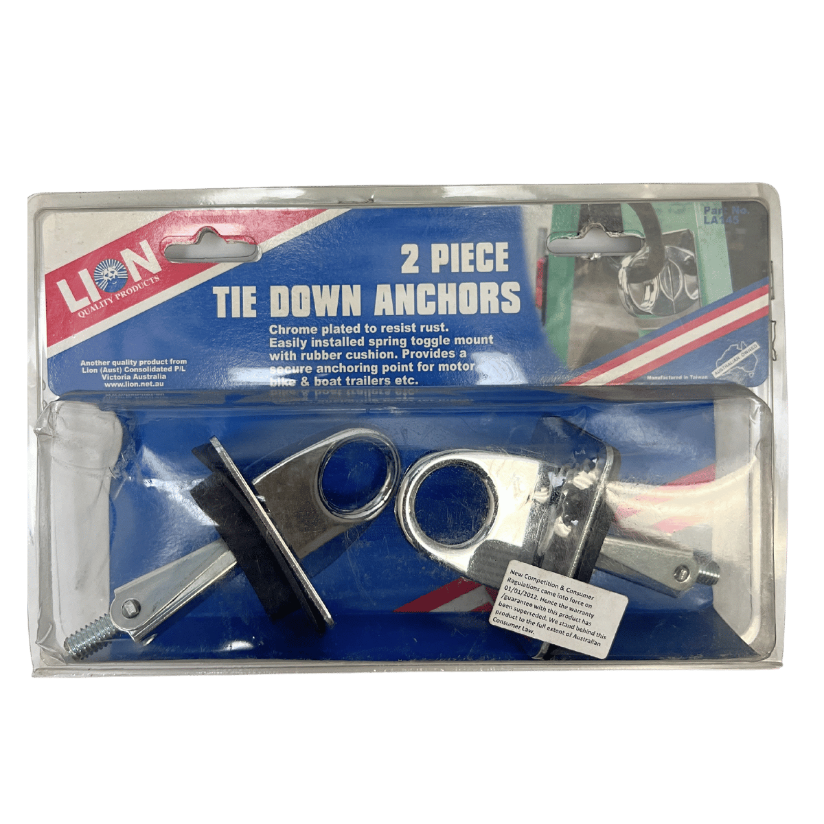 Lion Tie Down Anchors 2 Piece