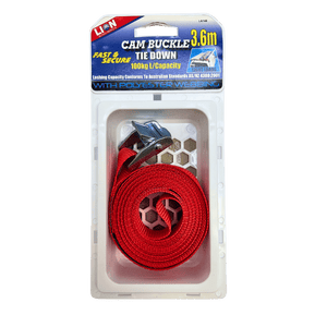 Lion Cam Buckle Tie Down 25mm x 3.6m