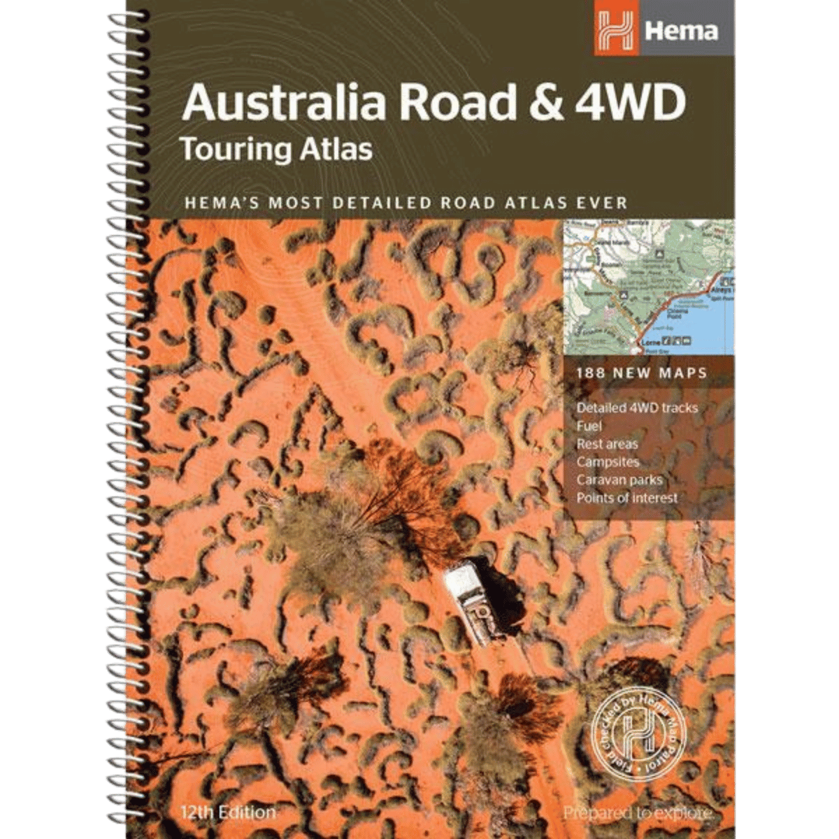 Hema Australia Road & 4WD Touring Atlas