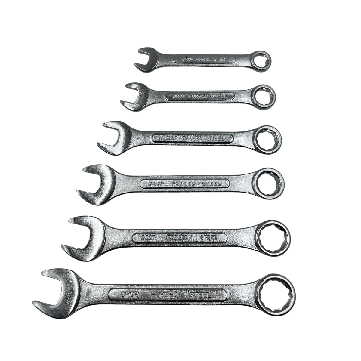 Spanner Set Ring Open End 6 Pce