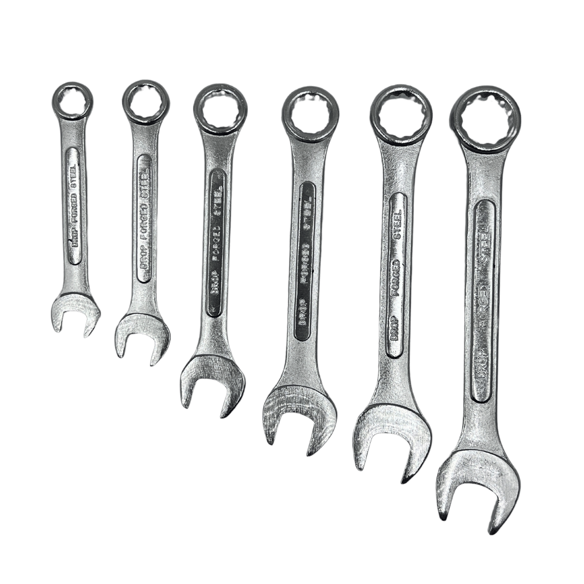 Spanner Set Ring Open End 6 Pce