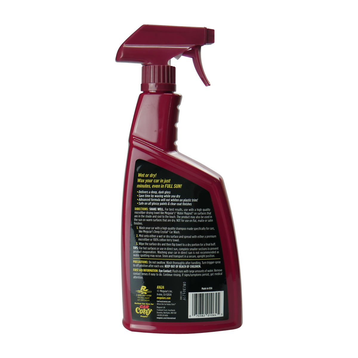 Meguiars Quik Wax Spray 710mL