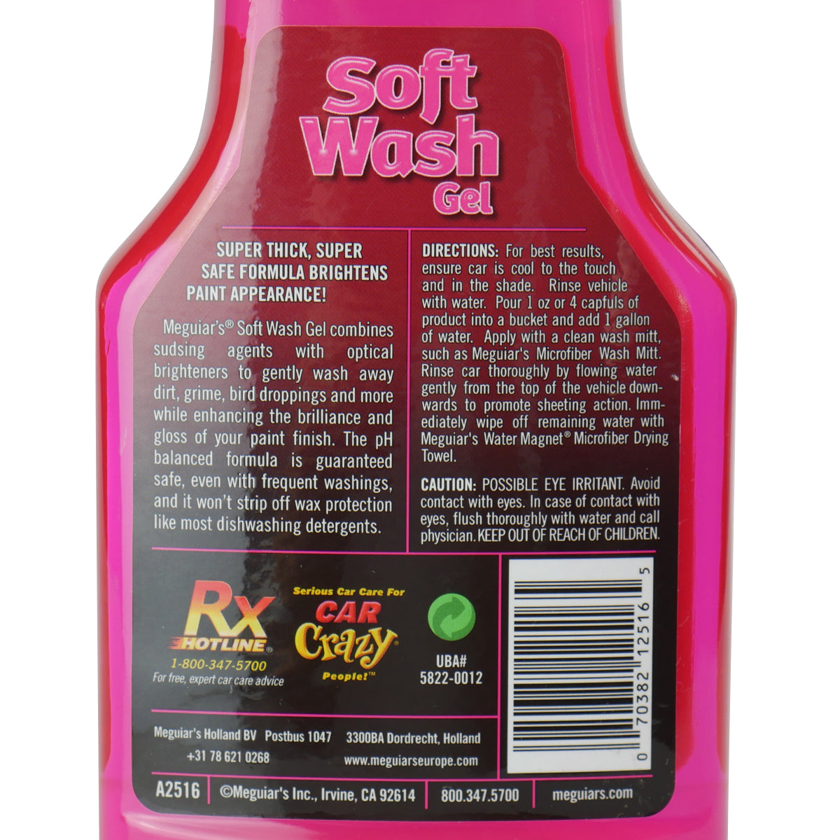 Meguiars Soft Wash Gel 473mL