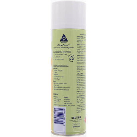 Lanotec Citra-Force Cleaner & Degreaser 400g Aerosol