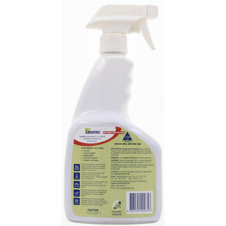 Lanotec General Purpose Liquid Lanolin 750mL Spray Bottle