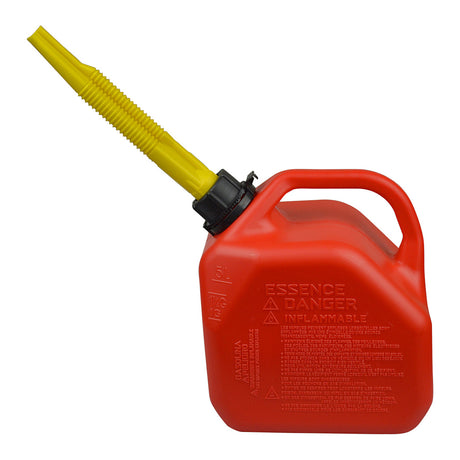 Scepter 5L Squat Fuel Jerry Can Red