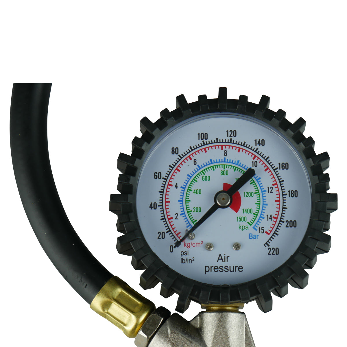 Tyre Inflator With Dial Gauge