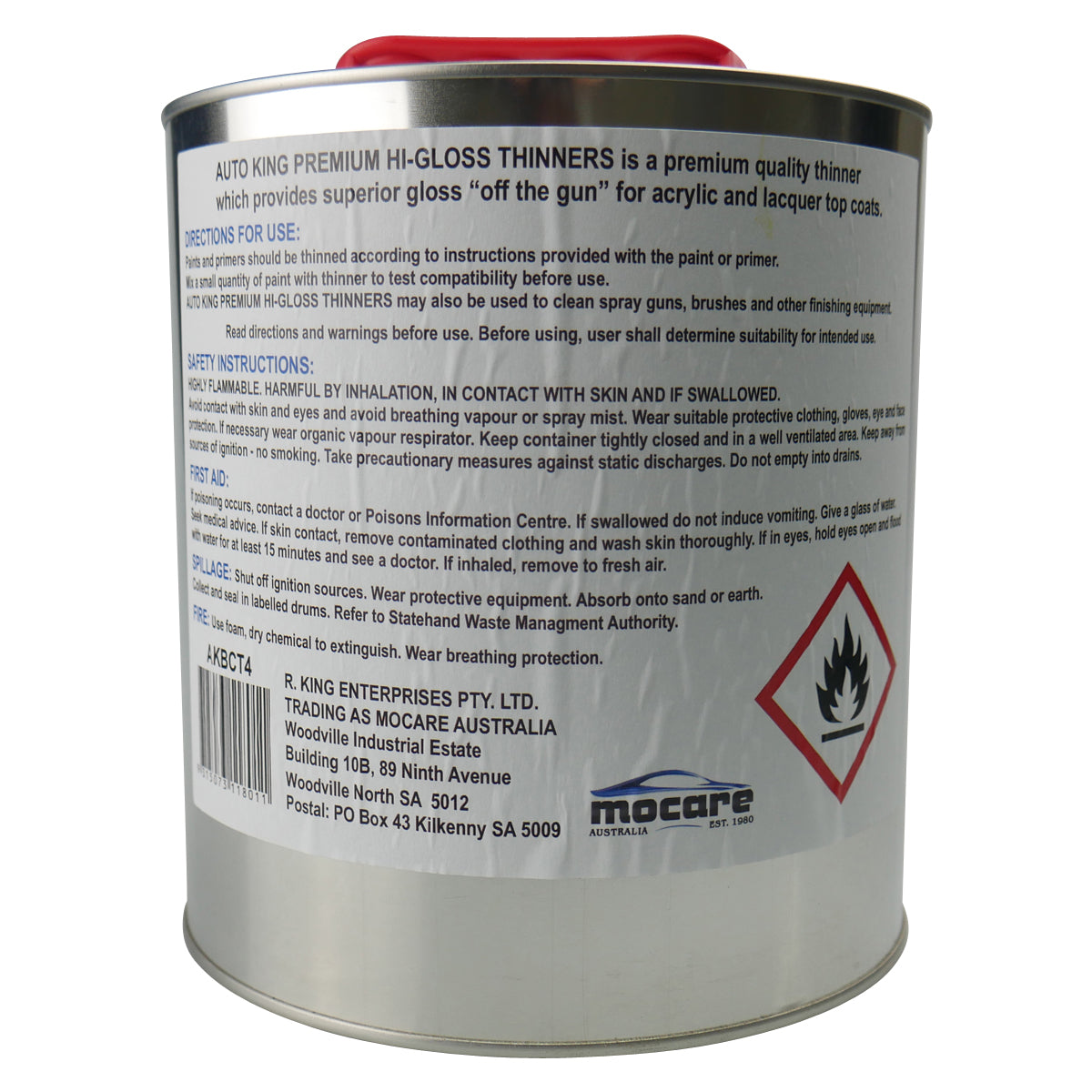 Premium Hi-Gloss Paint Thinners 4L