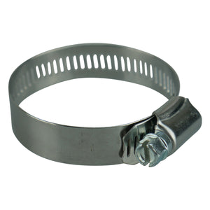 Amgauge Full Stainless Steel Hose Clamps (32-57mm) 1.1/4"-2.1/4" 10 Pack