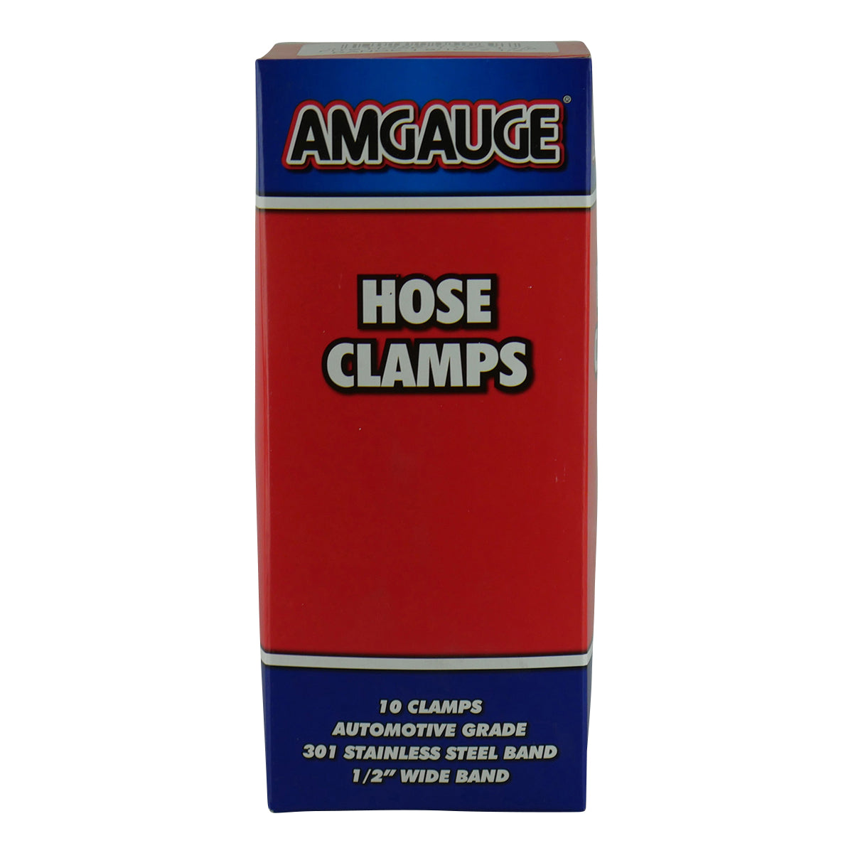 Amgauge Part Stainless Steel Hose Clamps (39-63mm) 1.9/16"-2.1/2" 10 Pack