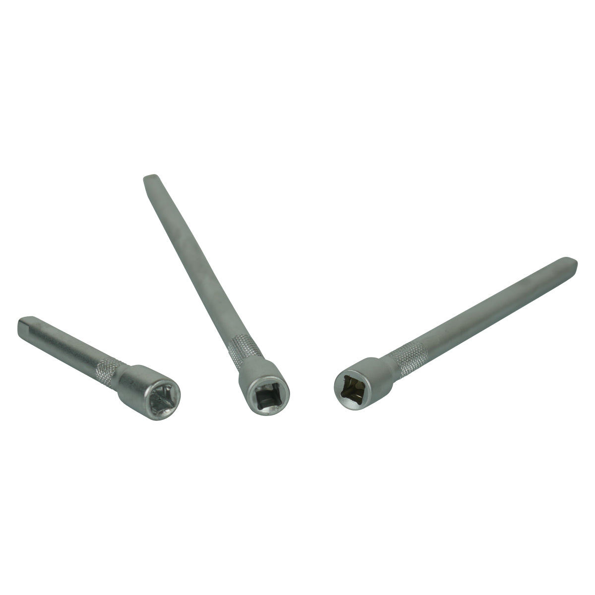 Socket Extension Bar Set 1/4" Drive 3 Piece 3", 6", 9"