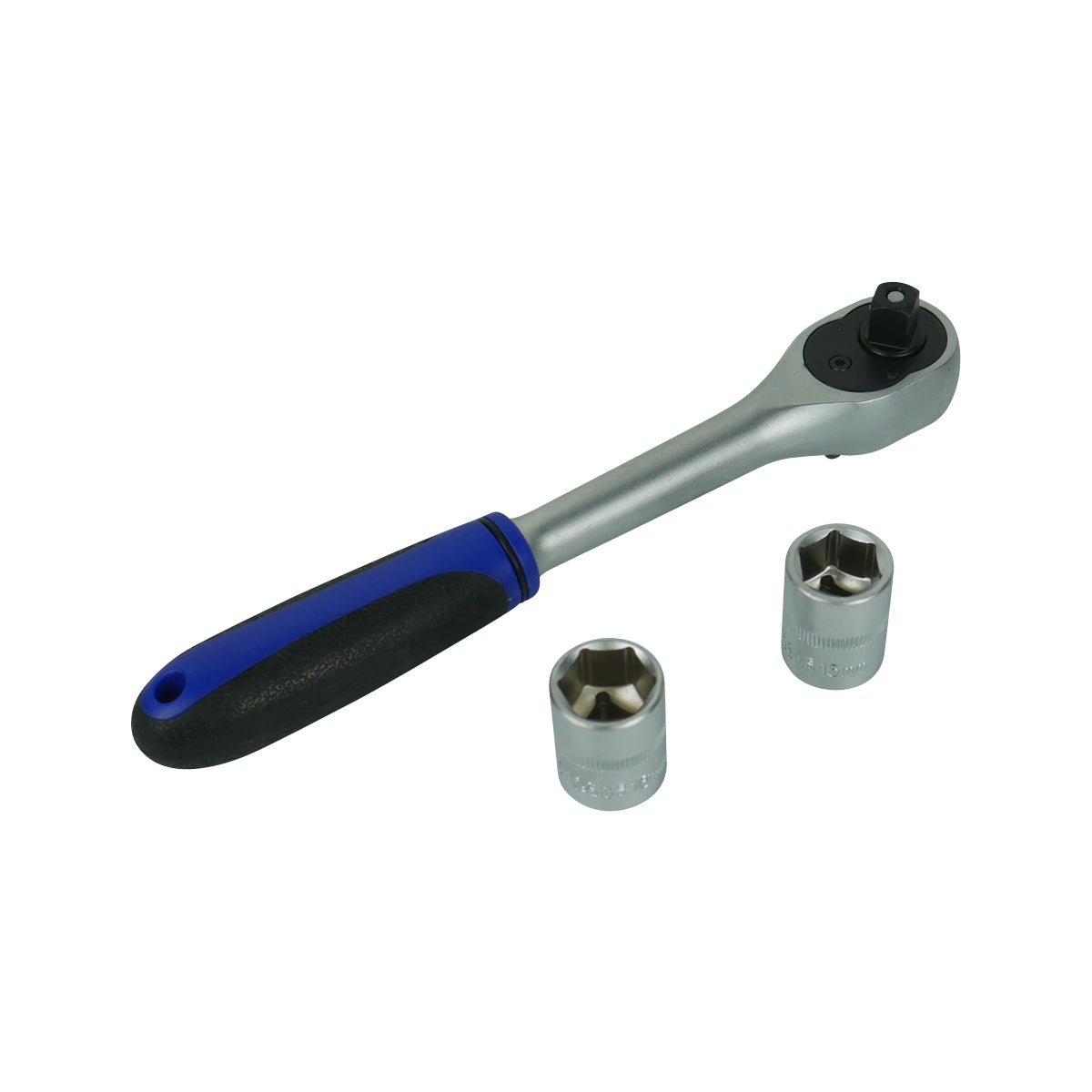 Quick Release Socket and Ratchet Set 3/8" Drive Metric 10-22mm