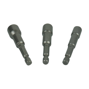 Magnetic Nut Power Driver Bits 3 Piece Set