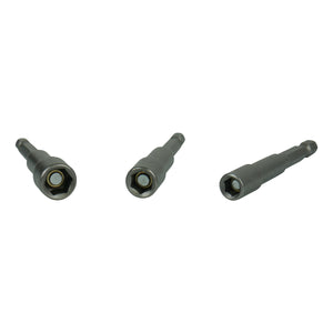 Magnetic Nut Power Driver Bits 3 Piece Set