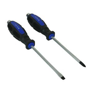 Screwdriver Set 2 Piece Chrome Vanadium