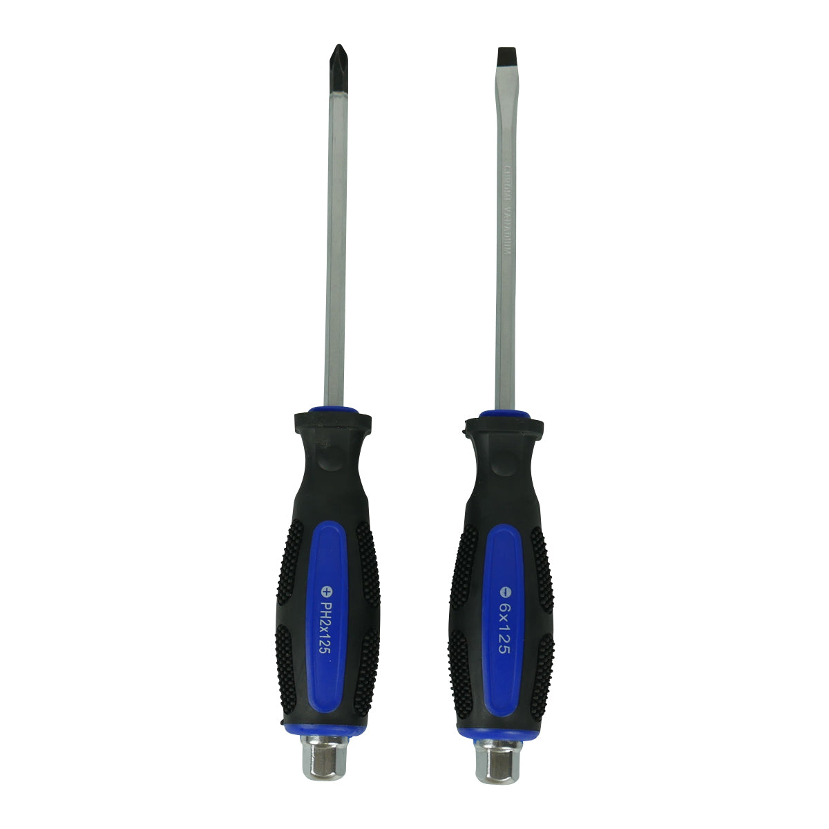 Screwdriver Set 2 Piece Chrome Vanadium